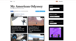Desktop Screenshot of myamericanodyssey.com